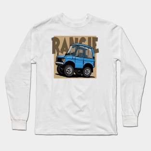 Classic Range Rover Caricature Long Sleeve T-Shirt